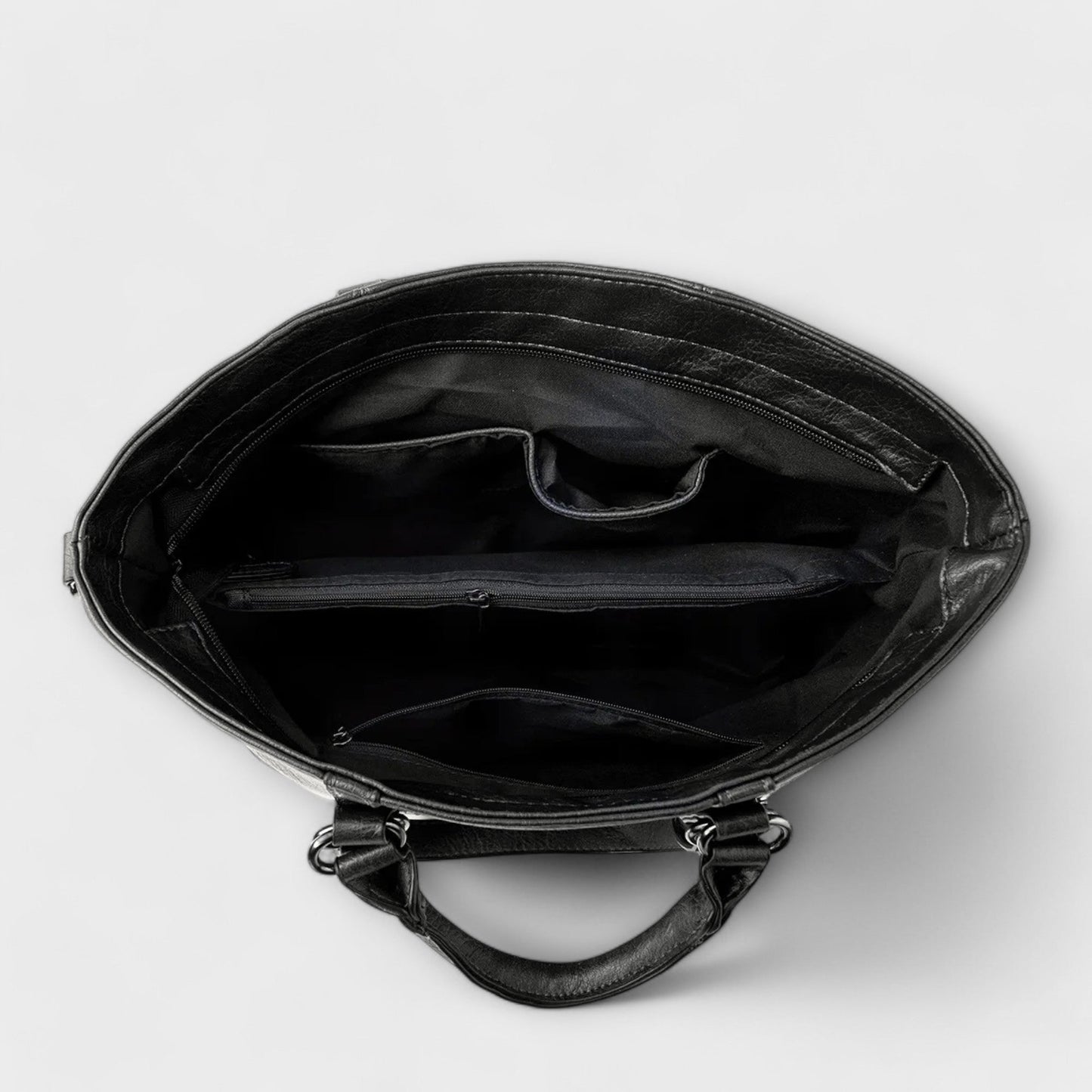 Cécile. - Large leather bag