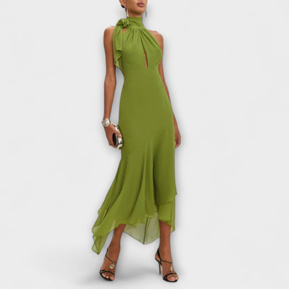 Elodie - Elegant Asymmetrical Maxi Dress