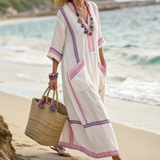 Kaftan Victoire Plážové Šaty