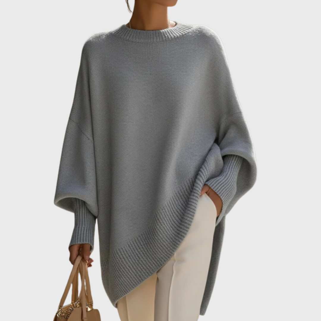 Livia | Oversized pončo svetr