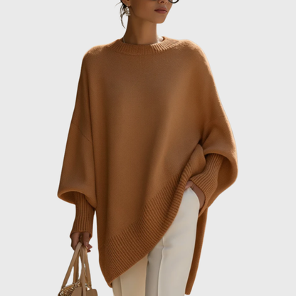 Livia | Oversized pončo svetr