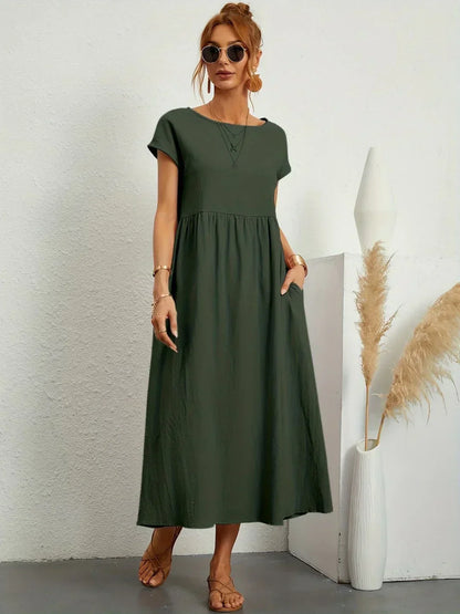 Gabrielle | Elegantní midi šaty s nadčasovým designem