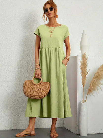 Gabrielle | Elegantní midi šaty s nadčasovým designem