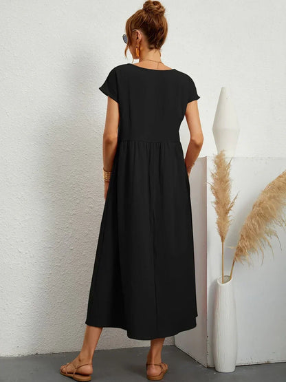 Gabrielle | Elegantní midi šaty s nadčasovým designem