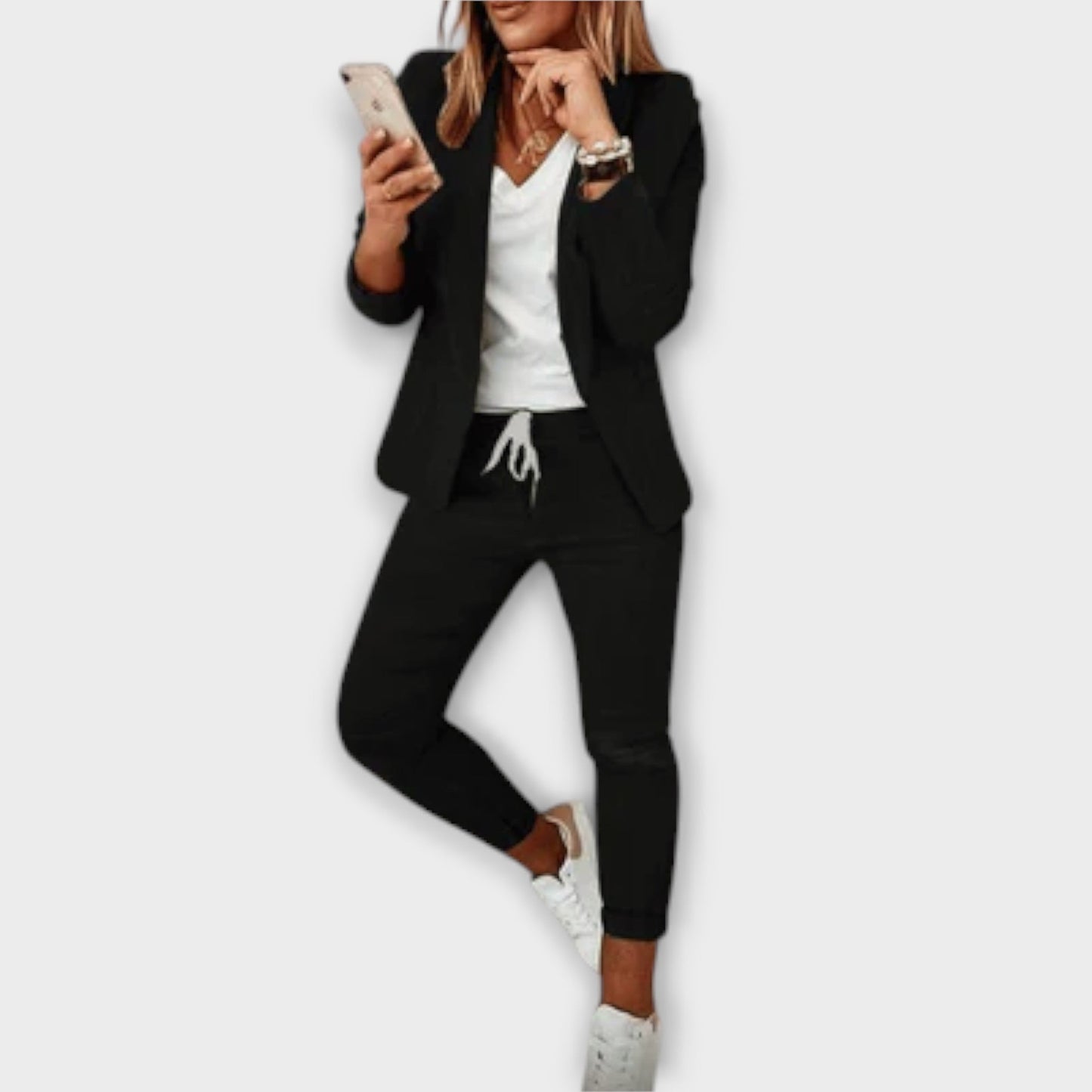 Sophia – Elegantní a pohodlný blazerový set