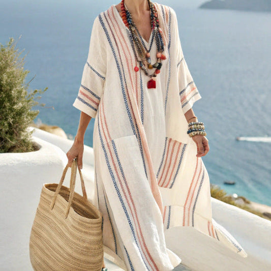 Robe Caftan "Isolde" – Esprit Côte d'Azur Plážové Šaty