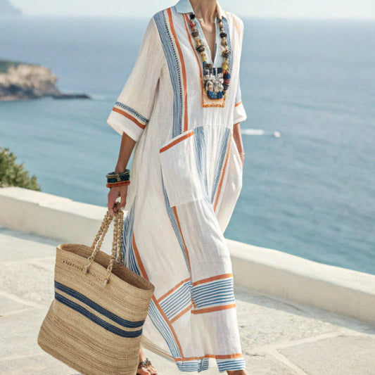 Robe Caftan "Solange" Plážové Šaty
