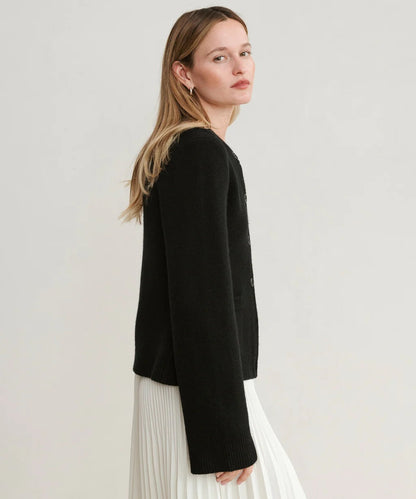 Camila | Elegantní pletený kardigan na knoflíky