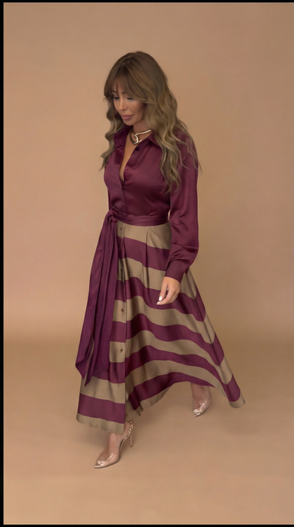 Markéta - Elegant dress with a bow