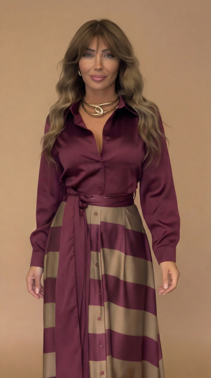 Markéta - Elegant dress with a bow