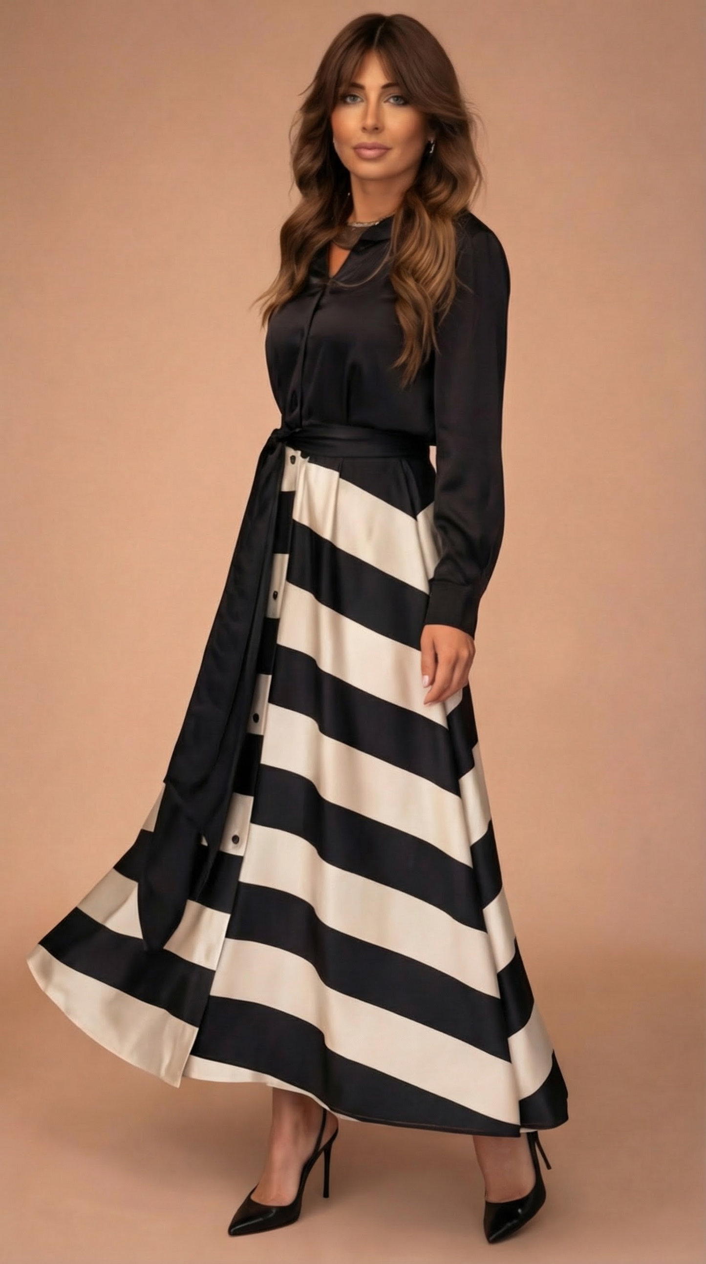Markéta - Elegant dress with a bow