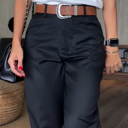 Mathilda | Elegantní kalhoty s pruhy, které lichotí postavě