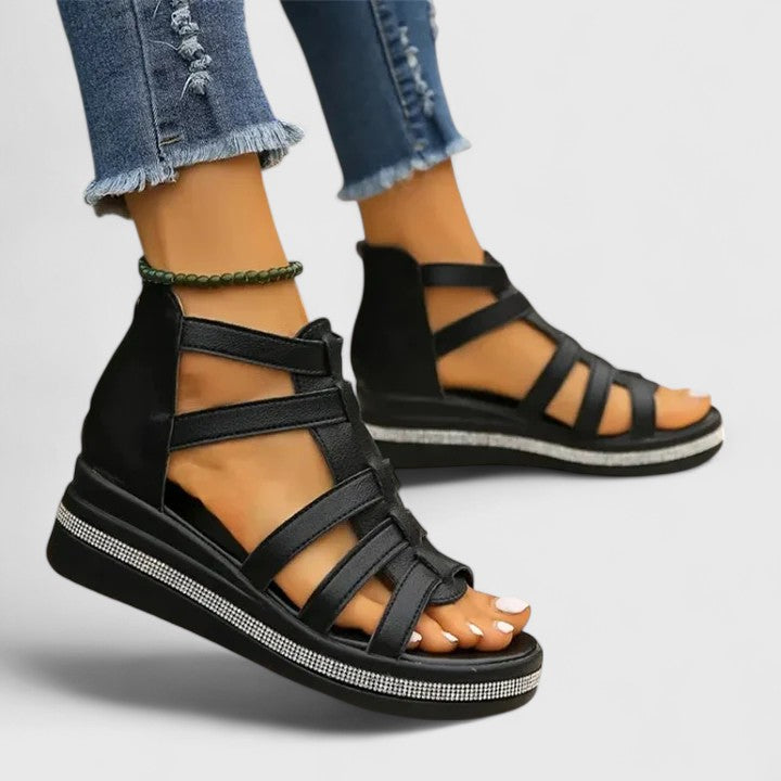 KENDALL | ORTOPEDICKÉ STRASS SANDÁLY